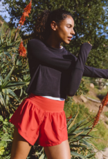 FREE PEOPLE MOVEMENT Carpe Diem Shorts in Grapefruit