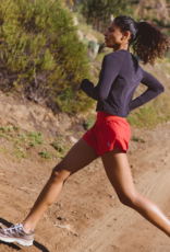 FREE PEOPLE MOVEMENT Carpe Diem Shorts in Grapefruit