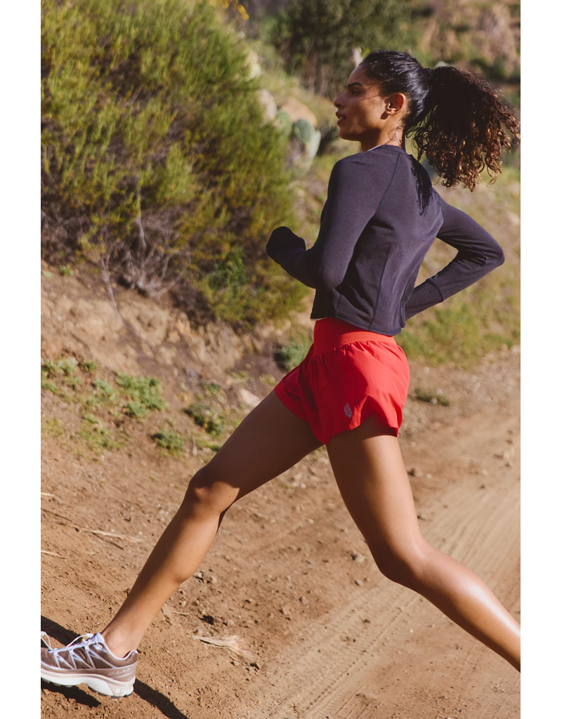 FREE PEOPLE MOVEMENT Carpe Diem Shorts in Grapefruit