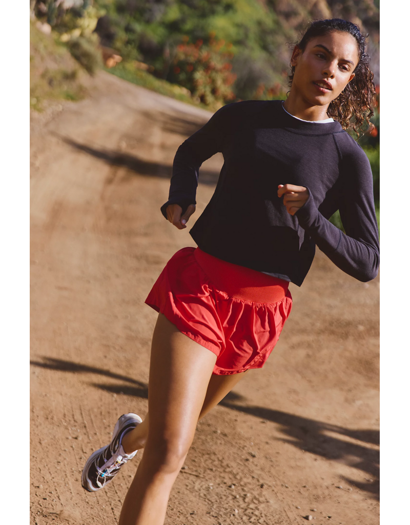 FREE PEOPLE MOVEMENT Carpe Diem Shorts in Grapefruit
