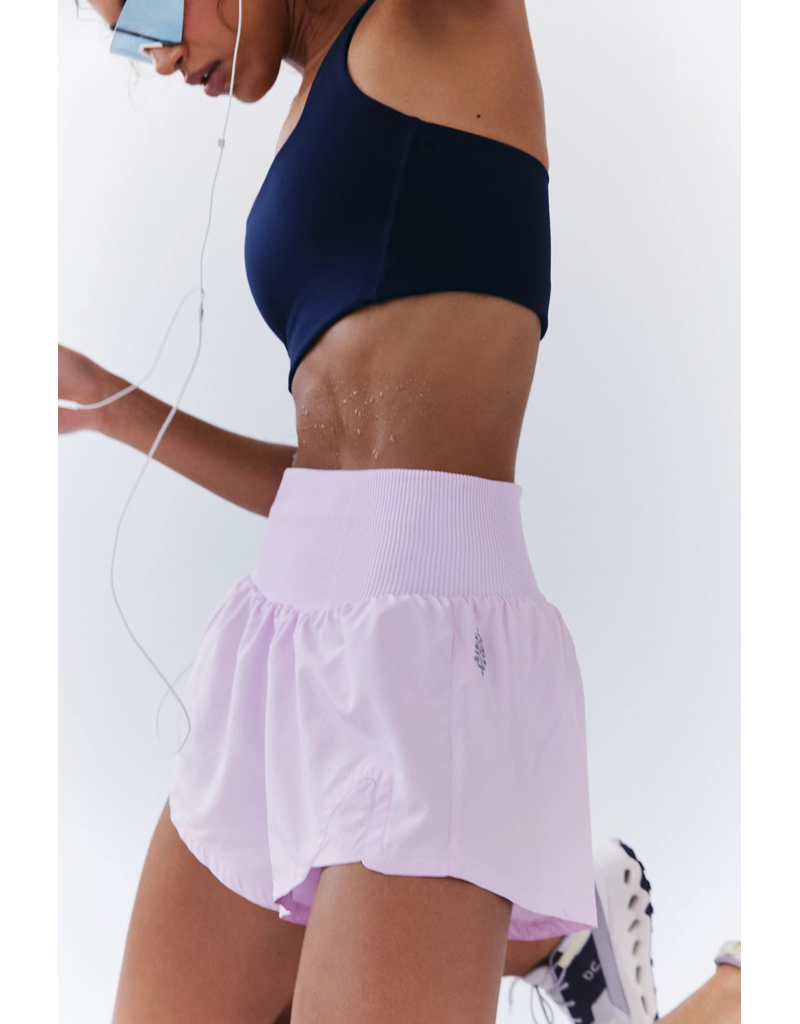 FREE PEOPLE MOVEMENT Carpe Diem Shorts in Powder Pink