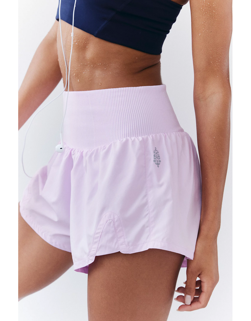 FREE PEOPLE MOVEMENT Carpe Diem Shorts in Powder Pink