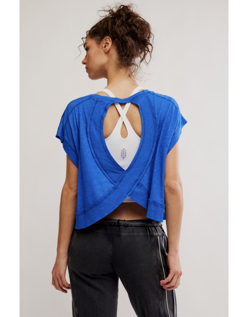 FREE PEOPLE MOVEMENT My Time Tee in Electric Shock