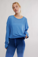 FREE PEOPLE MOVEMENT My Time Layer in Light Cobalt