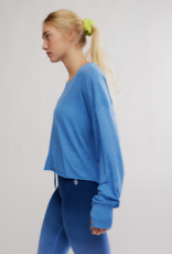FREE PEOPLE MOVEMENT My Time Layer in Light Cobalt
