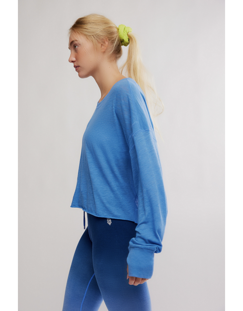 FREE PEOPLE MOVEMENT My Time Layer in Light Cobalt