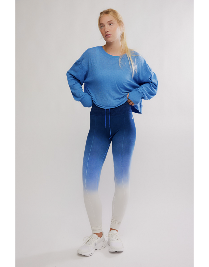 FREE PEOPLE MOVEMENT My Time Layer in Light Cobalt