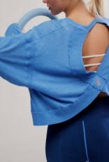 FREE PEOPLE MOVEMENT My Time Layer in Light Cobalt