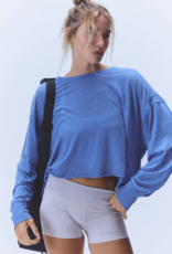 FREE PEOPLE MOVEMENT My Time Layer in Light Cobalt