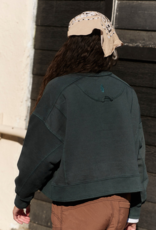 FREE PEOPLE MOVEMENT Intercept Pullover in Evergreen