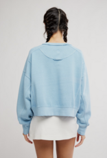 FREE PEOPLE MOVEMENT Intercept Pullover in Bright Blue