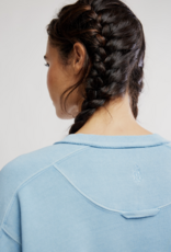 FREE PEOPLE MOVEMENT Intercept Pullover in Bright Blue