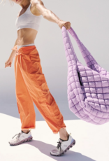 FREE PEOPLE MOVEMENT Quilted Caryall Tote Bag in Ultra Violet
