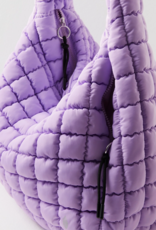 FREE PEOPLE MOVEMENT Quilted Caryall Tote Bag in Ultra Violet