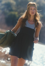 FREE PEOPLE MOVEMENT Hot Shot Strappy Romper in Black