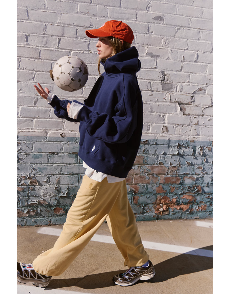 FREE PEOPLE MOVEMENT A Cut Above Hoodie in Midnight Navy