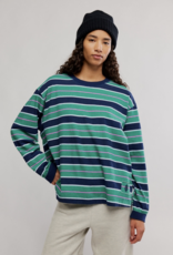 FREE PEOPLE MOVEMENT Printed Hustle Layer in Navy/Green Glow Combo