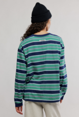 FREE PEOPLE MOVEMENT Printed Hustle Layer in Navy/Green Glow Combo