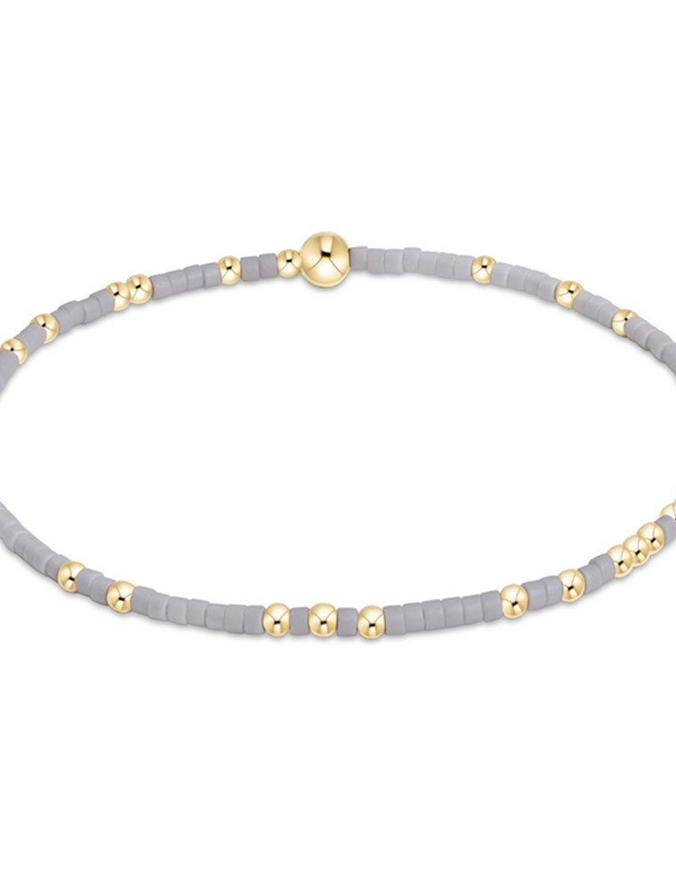 ENEWTON DESIGN Hope Unwritten Bracelet in Grey/Gold