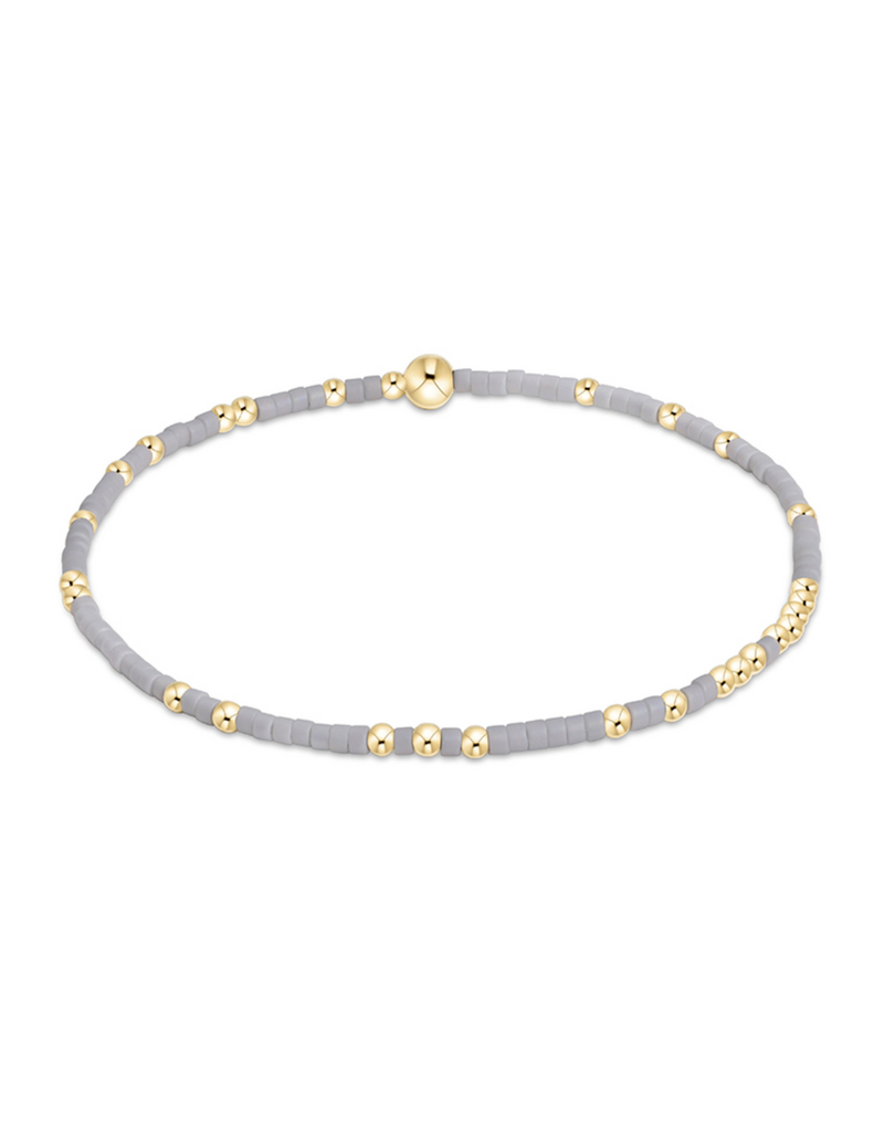 ENEWTON DESIGN Hope Unwritten Bracelet in Grey/Gold
