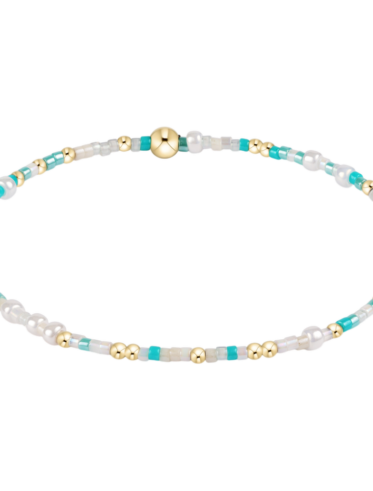 ENEWTON DESIGN Hope Unwritten Bracelet in Turq It Real Good/Gold