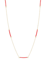 ENEWTON DESIGN Hope Bliss Simplicity Chain 15" Necklace in Sherbert/Gold