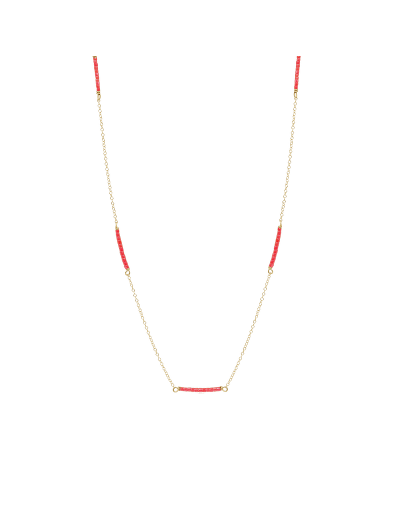 ENEWTON DESIGN Hope Bliss Simplicity Chain 15" Necklace in Sherbert/Gold