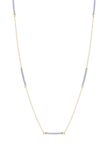 ENEWTON DESIGN Hope Bliss Simplicity Chain 15" Necklace in Ocean Mist/Gold
