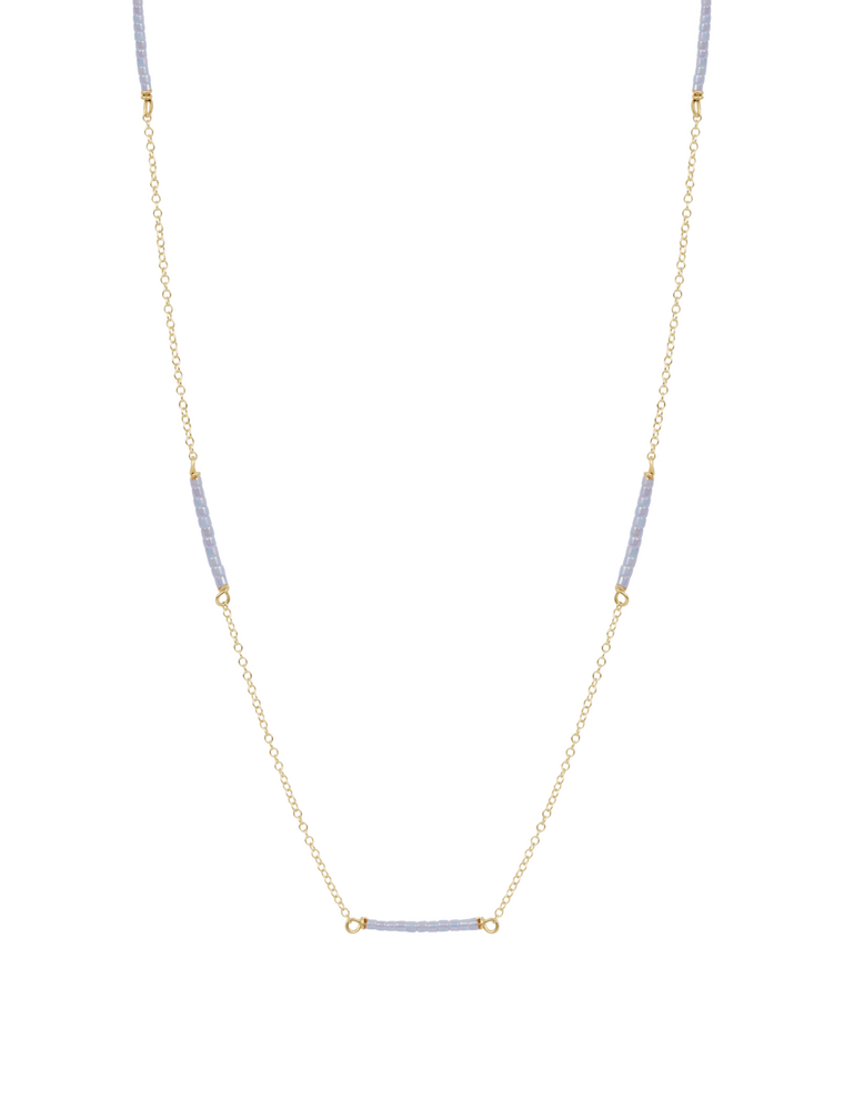ENEWTON DESIGN Hope Bliss Simplicity Chain 15" Necklace in Ocean Mist/Gold