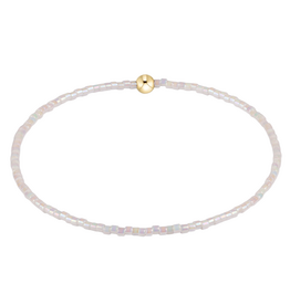 ENEWTON DESIGN Hope Classic Bracelet in Silky White/Gold