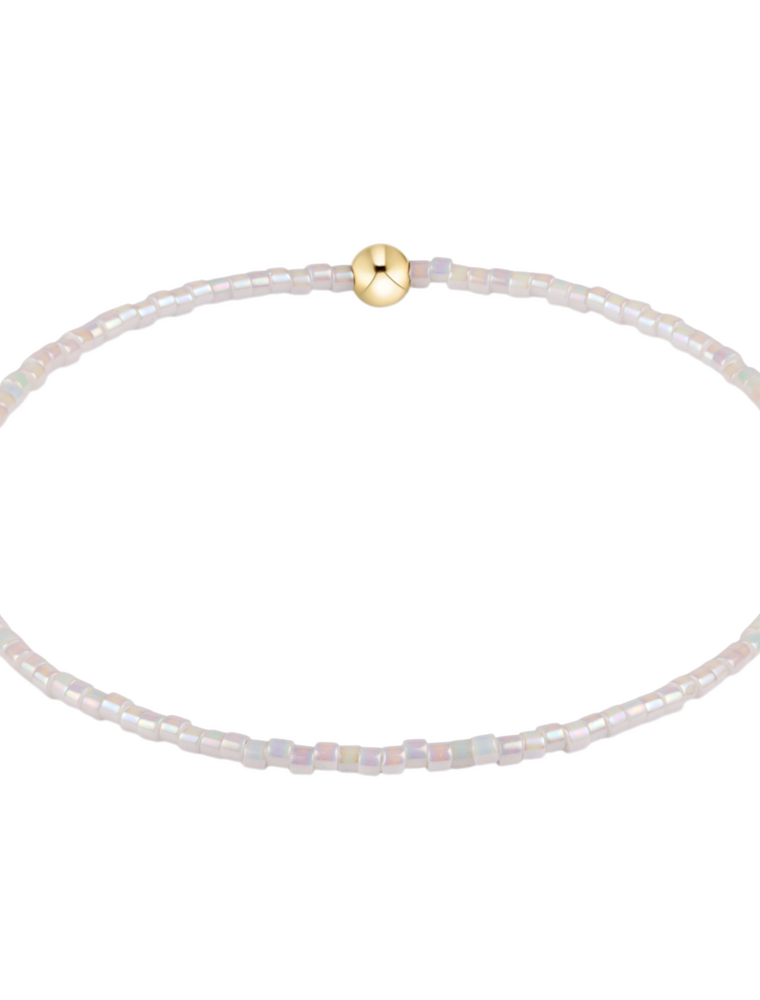 ENEWTON DESIGN Hope Classic Bracelet in Silky White/Gold