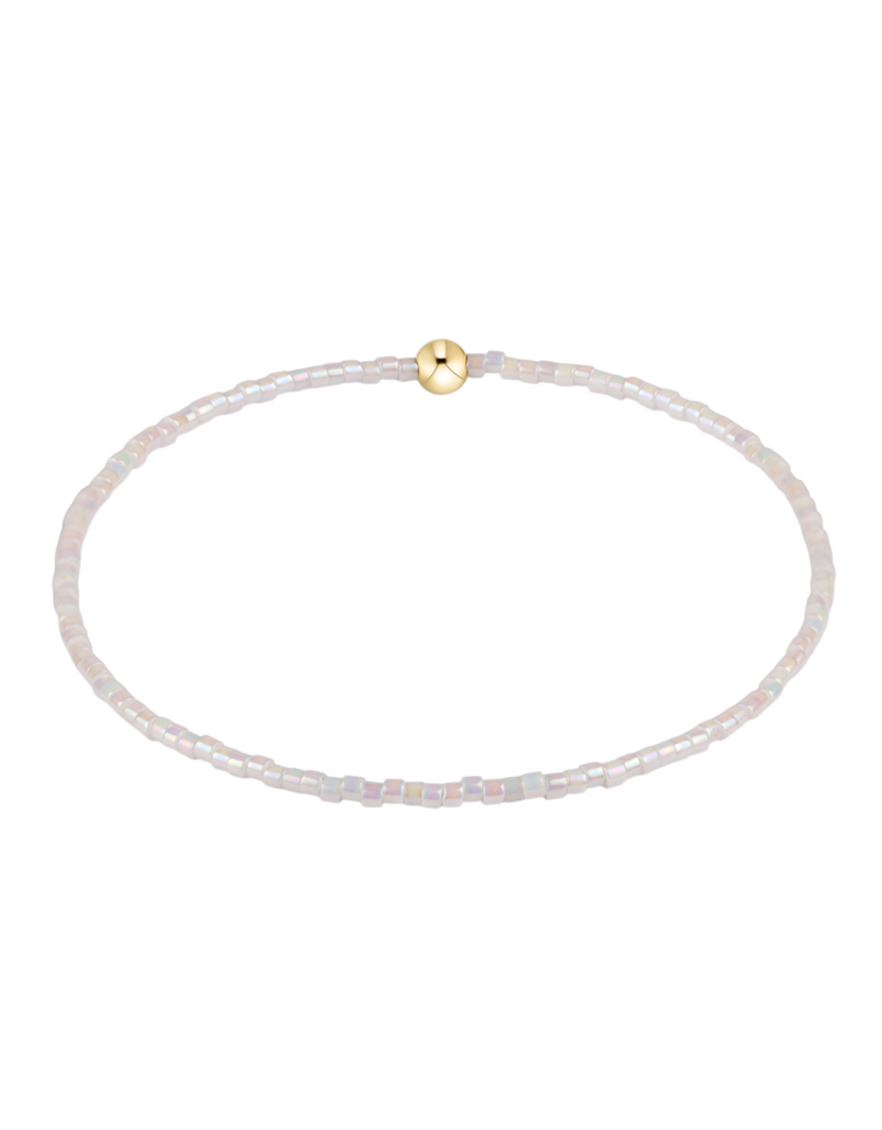 ENEWTON DESIGN Hope Classic Bracelet in Silky White/Gold
