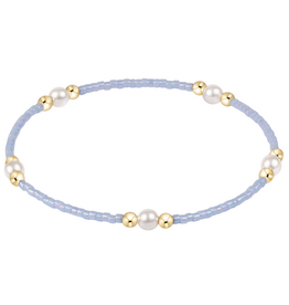 ENEWTON DESIGN Hope Purpose Pearl Bracelet in Ocean Mist/Gold