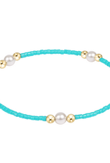 ENEWTON DESIGN Hope Purpose Pearl Bracelet in Turquoise/Gold