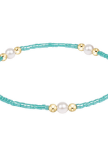ENEWTON DESIGN Hope Purpose Pearl Bracelet in Sea Glass/Gold