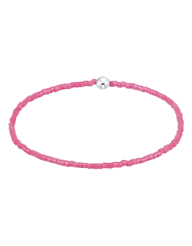 ENEWTON DESIGN Hope Classic Bracelet in Bubblegum/Silver
