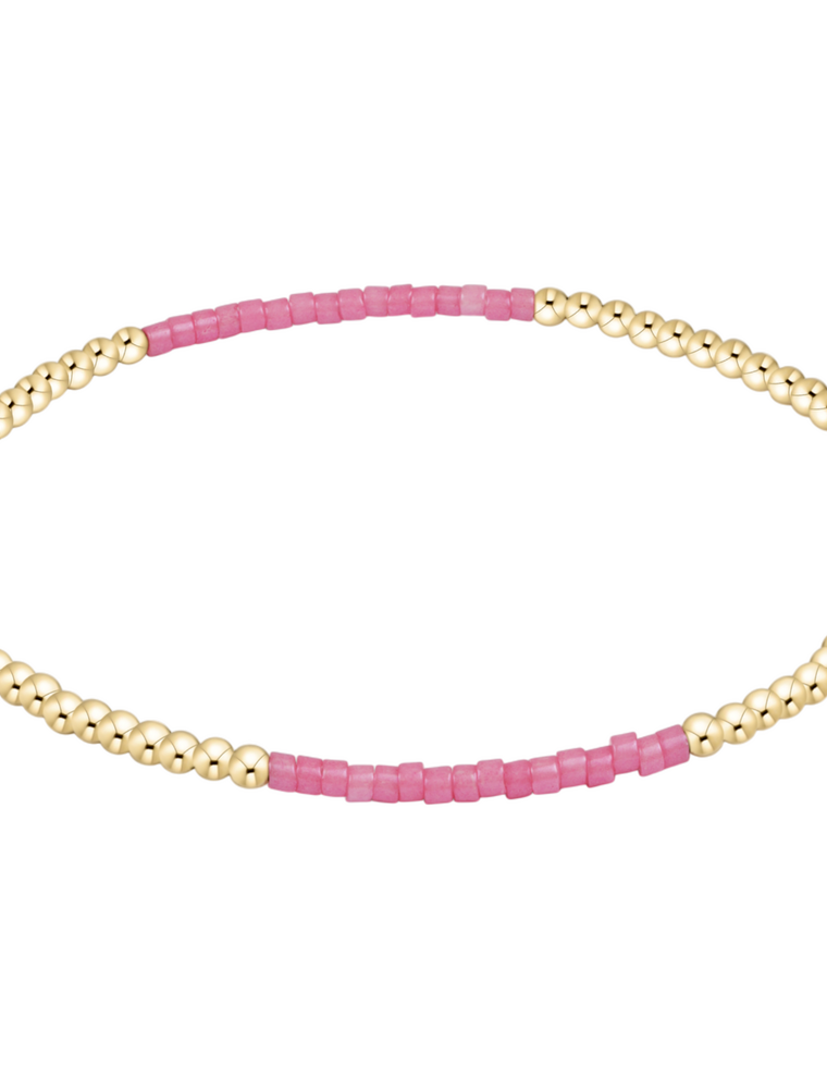 ENEWTON DESIGN Hope Blissful Bracelet in Bubblegum/Gold