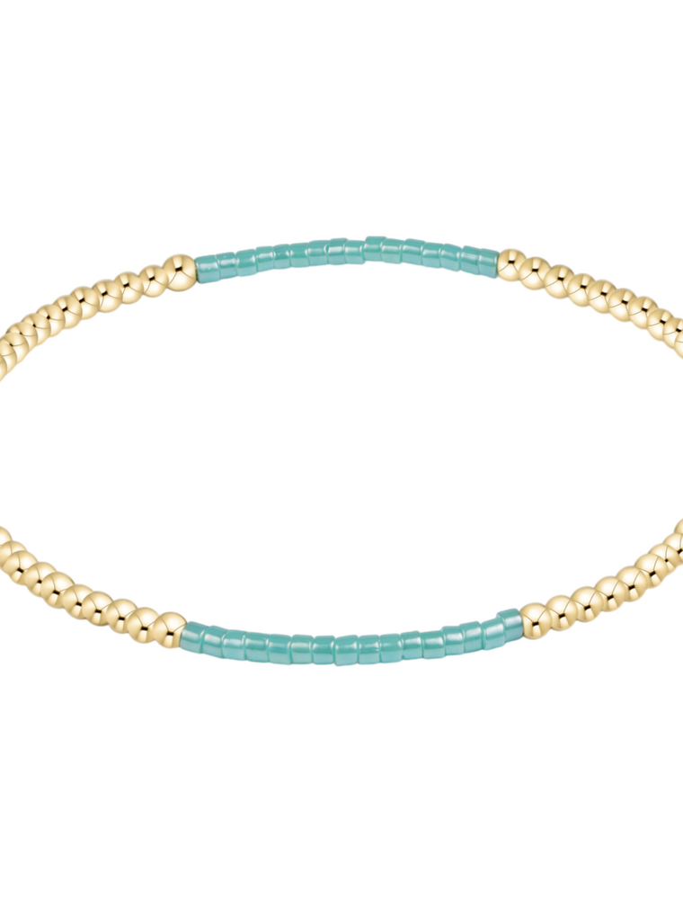 ENEWTON DESIGN Hope Blissful Bracelet in Sea Glass/Gold