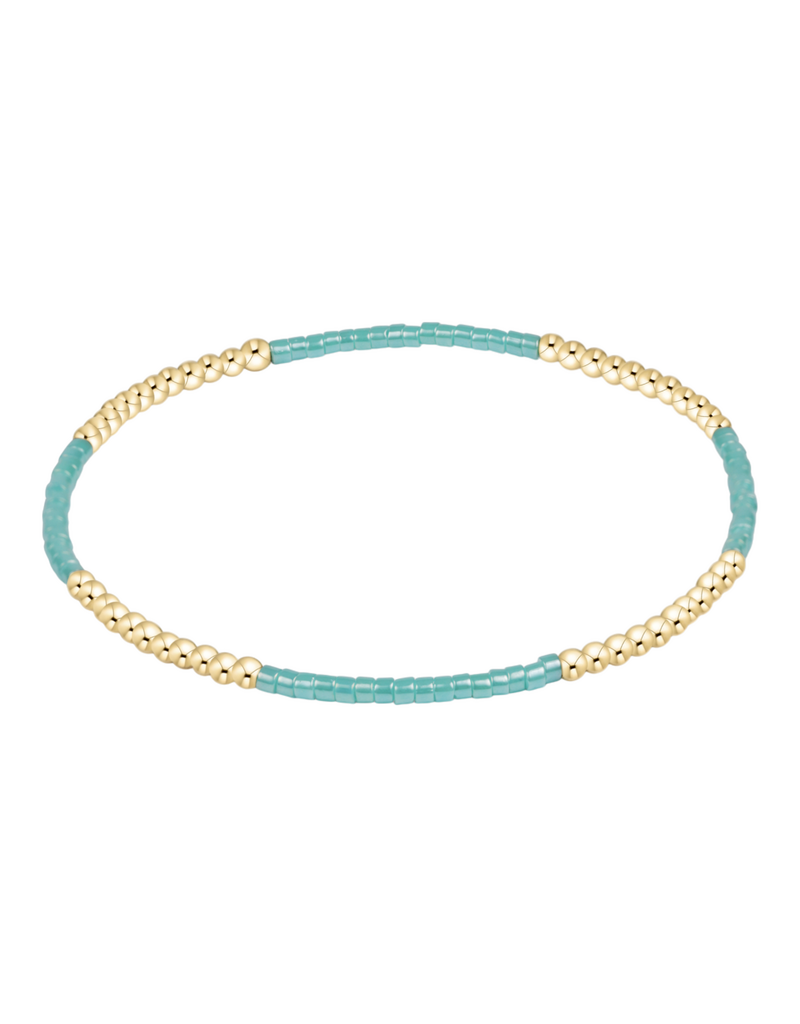 ENEWTON DESIGN Hope Blissful Bracelet in Sea Glass/Gold