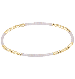 ENEWTON DESIGN Hope Blissful Bracelet in Silky White/Gold