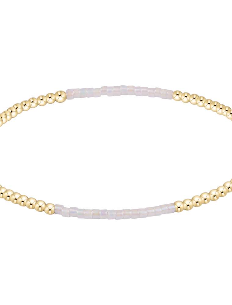 ENEWTON DESIGN Hope Blissful Bracelet in Silky White/Gold
