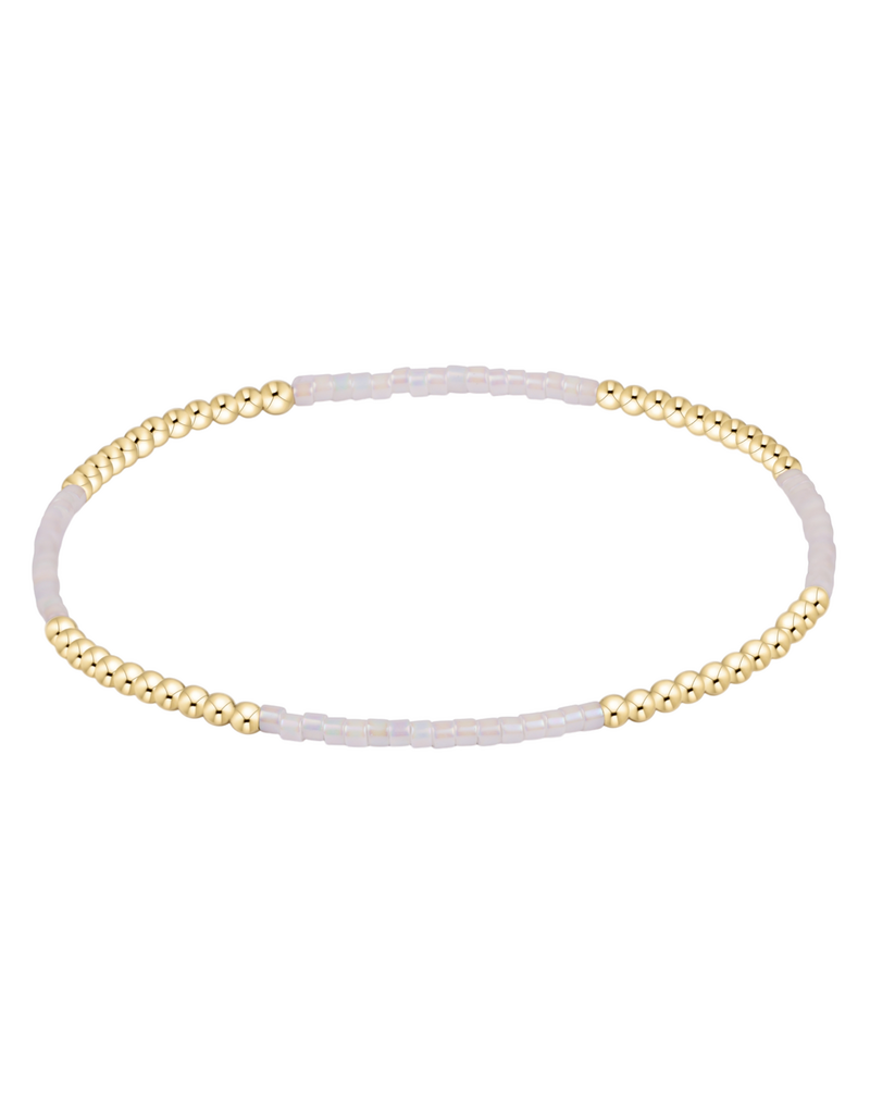 ENEWTON DESIGN Hope Blissful Bracelet in Silky White/Gold