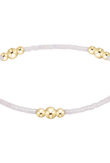 ENEWTON DESIGN Hope Purpose Bracelet in Silky White/Gold