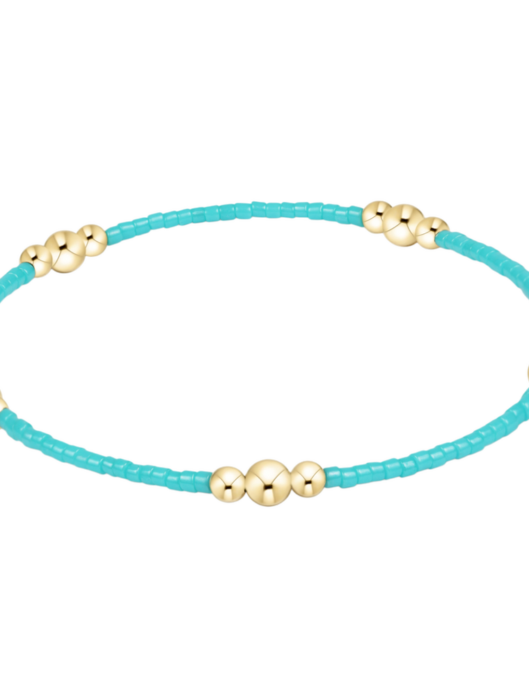 ENEWTON DESIGN Hope Purpose Bracelet in Turquoise/Gold