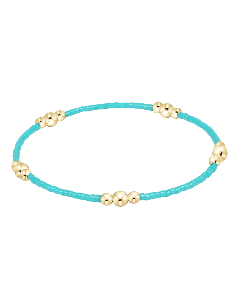 ENEWTON DESIGN Hope Purpose Bracelet in Turquoise/Gold