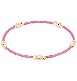 ENEWTON DESIGN Hope Purpose Bracelet in Bubblegum/Gold