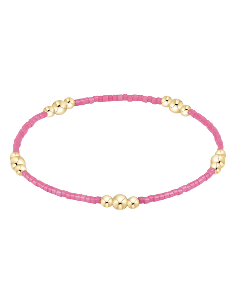 ENEWTON DESIGN Hope Purpose Bracelet in Bubblegum/Gold