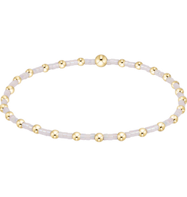ENEWTON DESIGN Hope Sincerity Bracelet in Silky White/Gold