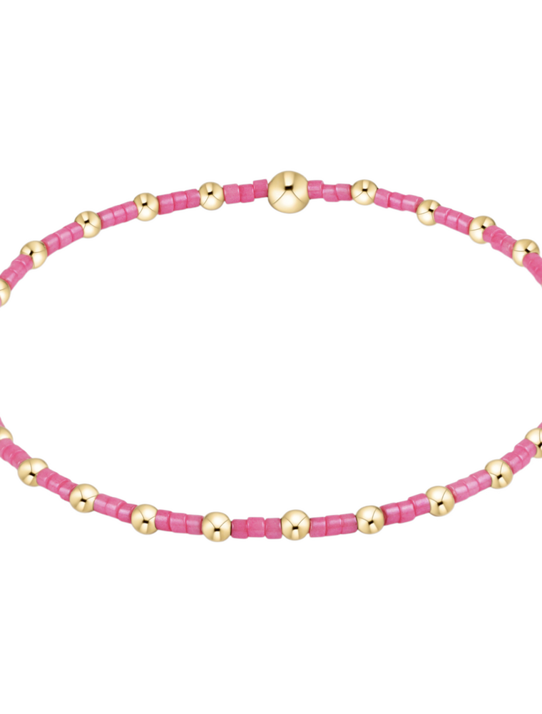 ENEWTON DESIGN Hope Sincerity Bracelet in Bubblegum/Gold