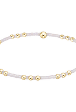 ENEWTON DESIGN Hope Joy Bracelet in Silky White/Gold